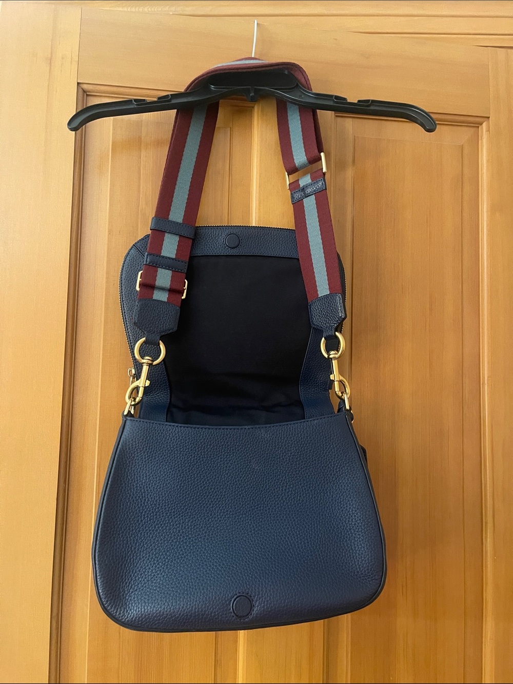 Marc Jacobs Crossbody with grey and burgundy strap for @denawilliams246 - Picture 2 of 13